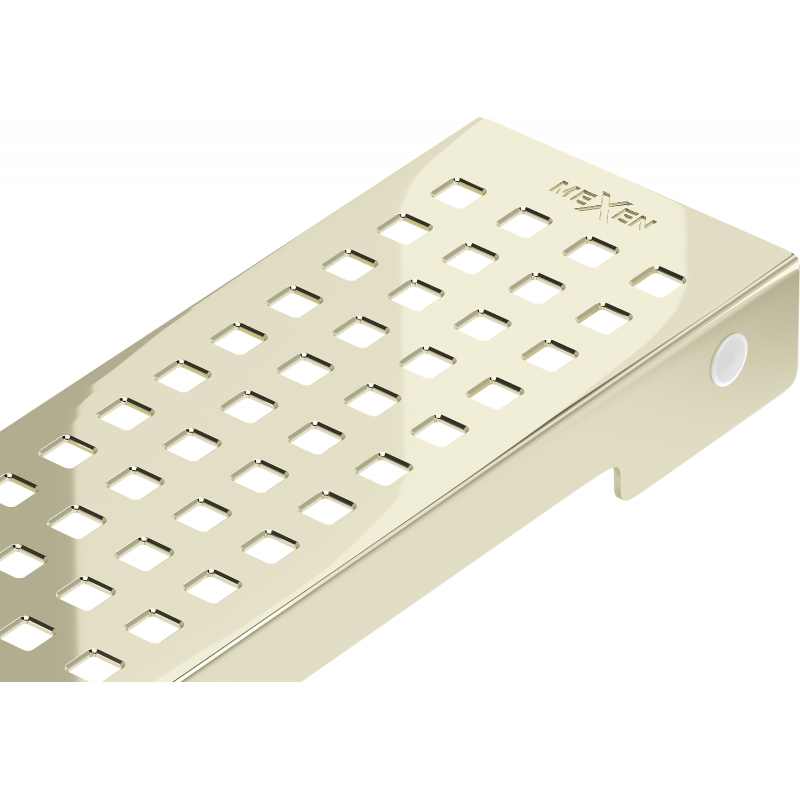 Mexen Flat M08 linijinio nutekėjimo dangtelis 100 cm, auksinė - 1525100