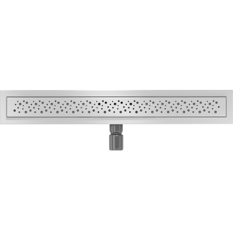Mexen Flat M12 linijinis nuotėkis 60 cm, inox - 1021060-15