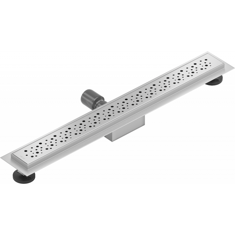 Mexen Flat M12 linijinis nuotėkis 60 cm, inox - 1021060-15