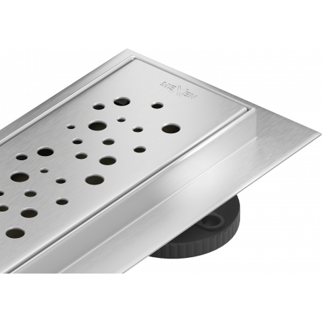 Mexen Flat M12 linijinis nuotėkis 60 cm, inox - 1021060-15