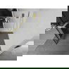 Mexen Kioto+ L dušo siena su Walk-in lentynėle 100 x 200 cm, juodas raštas, auksinis šlifuotas - 800-100-123-55-78
