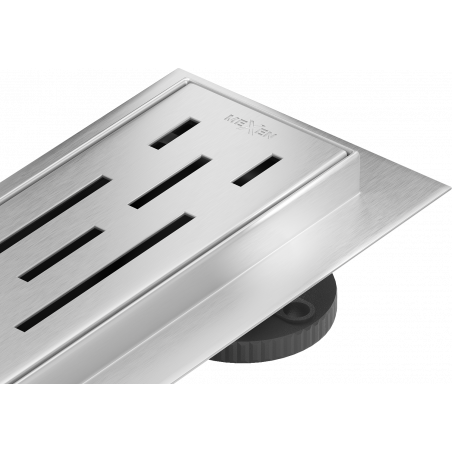 Mexen Flat M01 linijinis nutekėjimas 80 cm, inox - 1020080-15