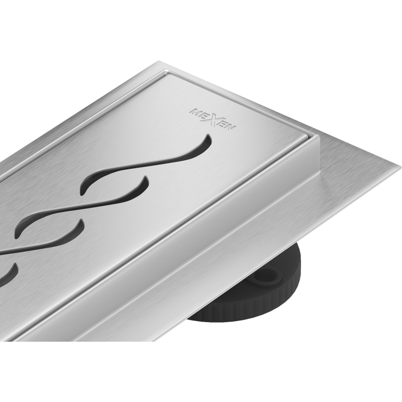 Mexen Flat M18 linijinis nutekamasis latakas 60 cm, inox - 1023060-15