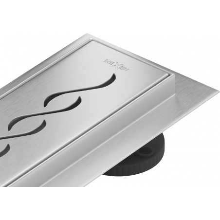 Mexen Flat M18 linijinis nutekamasis latakas 60 cm, inox - 1023060-15