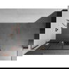 Mexen Kioto+ L dušo sienelė su Walk-in lentyna 120 x 200 cm, juodas raštas, rožinė auksas - 800-120-123-60-77