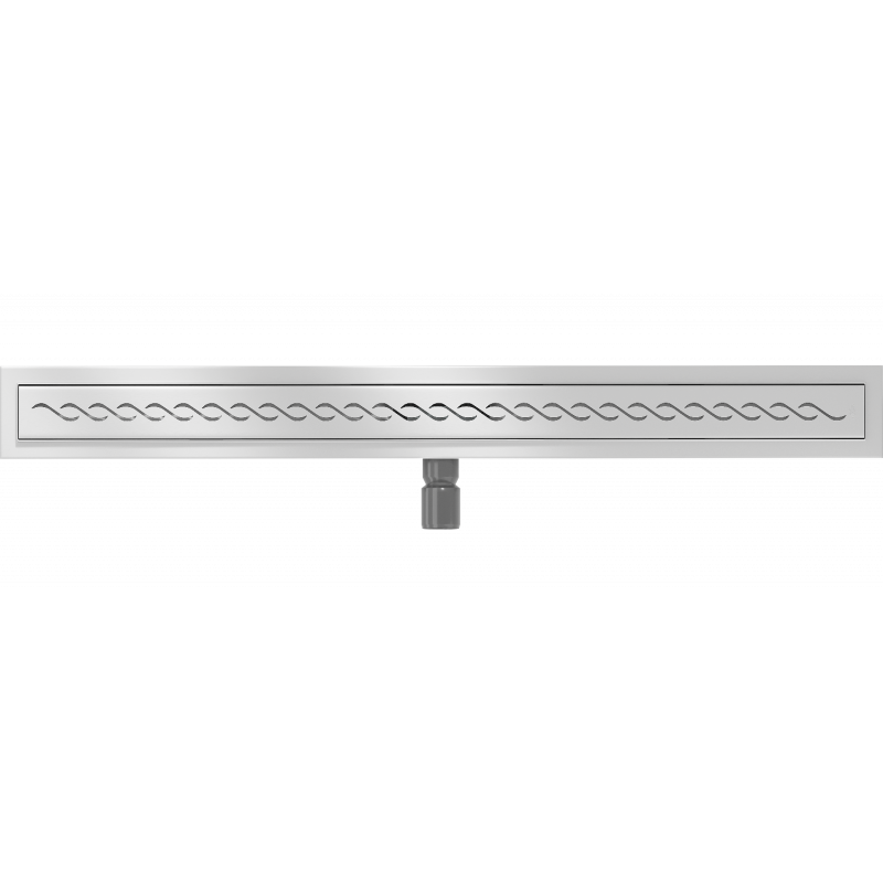 Mexen Flat M18 linijinis nutekėjimas 100 cm, inox - 1023100-15