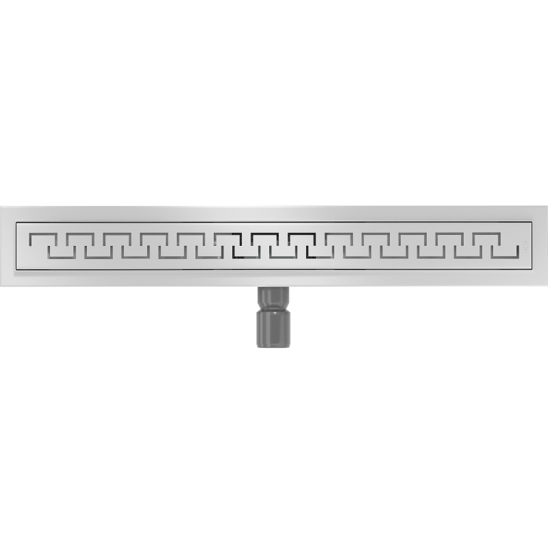 Mexen Flat M15 linijinis trapas 60 cm, inox - 1024060-15