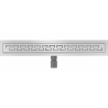Mexen Flat M15 linijinis trapas 60 cm, inox - 1024060-15