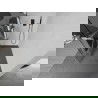 Mexen Kioto+ L walk-in dušo siena 90 x 200 cm, balti raštai, gun metal - 800-090-123-95-97
