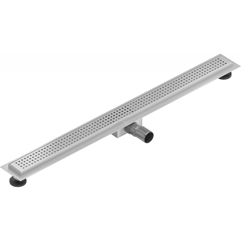 Mexen Flat M08 linijinis nutekėjimas 90 cm, inox - 1025090-15