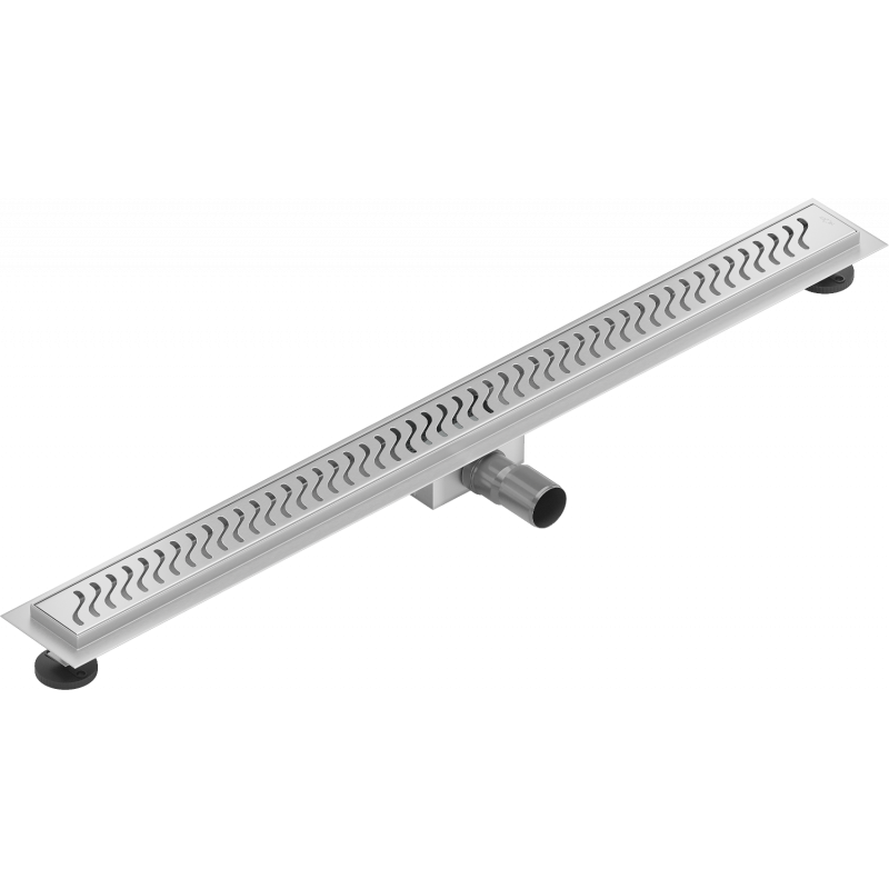 Mexen Flat M09 linijinis nutekėjimas 80 cm, inox - 1028080-15