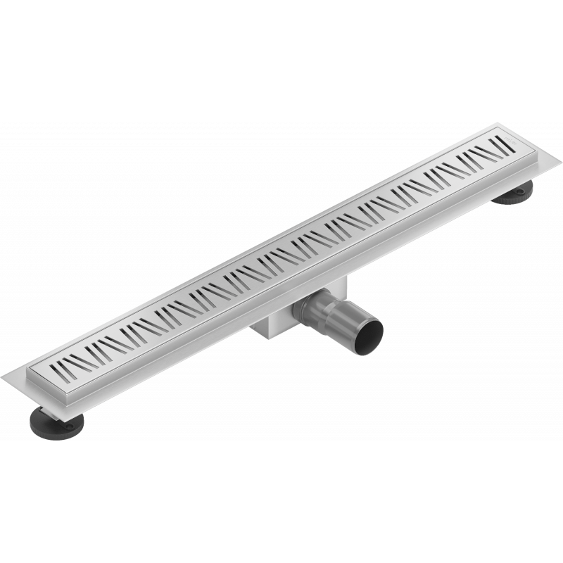 Mexen Flat M22 linijinis latakas 60 cm, inox - 1029060-15