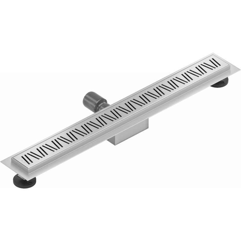 Mexen Flat M22 linijinis latakas 60 cm, inox - 1029060-15