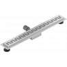 Mexen Flat M22 linijinis latakas 60 cm, inox - 1029060-15