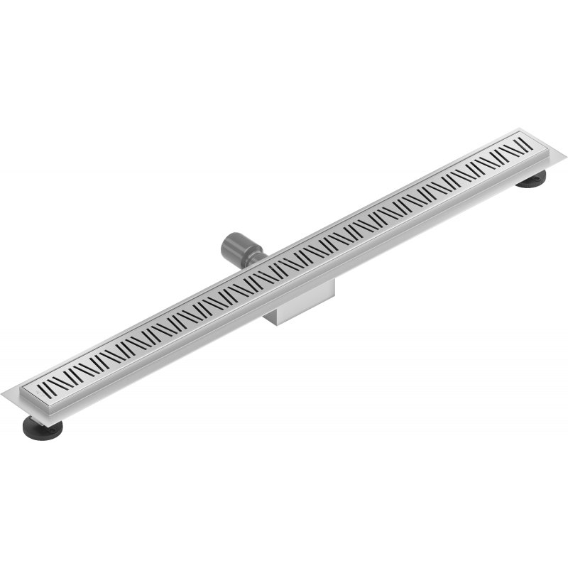 Mexen Flat M22 linijinis nutekėjimas 90 cm, inox - 1029090-15
