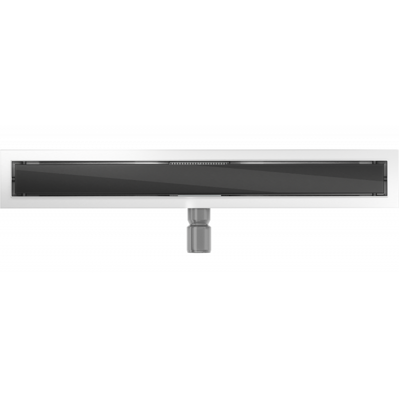 Mexen Flat MGB linijinis nutekėjimas 70 cm, juodas stiklas - 1026070-15