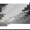 Mexen Kioto+ L dušo sienelė su Walk-in lentyna 100 x 200 cm, skaidrus, balta - 800-100-123-20-09