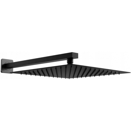 Mexen Slim lietaus dušas 30 x 30 cm su dušo svirtimi, juodas - 79130112-70