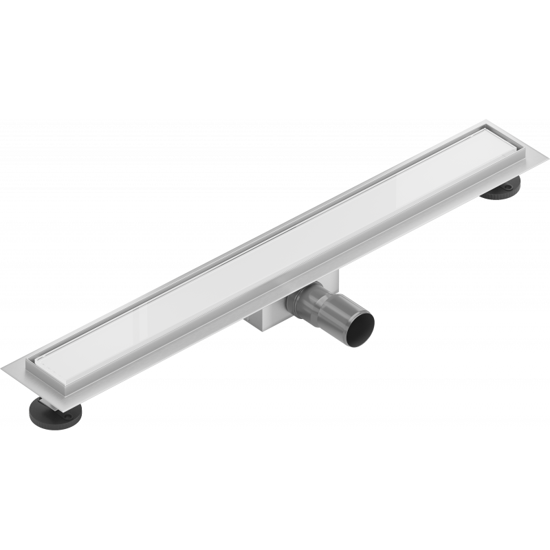 Mexen Flat MGW linijinis nuotėkų latakas 50 cm, baltas stiklas - 1027050-15