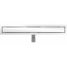 Mexen Flat MGW linijinis nutekėjimas 70 cm, Baltas stiklas - 1027070-15