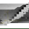 Mexen Kioto+ L dušo siena su Walk-in lentyna 100 x 200 cm, skaidrus, auksinis - 800-100-123-50-09