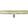 Mexen Flat M13 2in1 linijinis nutekėjimas 70 cm, Auksinė - 1510070-15