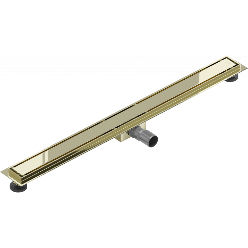 Mexen Flat M13 linijinis nutekėjimo latakas 2w1 80 cm, auksinis - 1510080-15