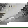 Mexen Kioto+ L dušo siena su Walk-in lentynėle 100 x 200 cm, balta danga, auksinė - 800-100-123-50-85