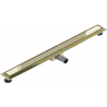 Mexen Flat M13 linijinis drenažas 2w1 90 cm, auksinis - 1510090-15