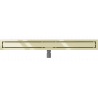 Mexen Flat M13 2in1 linijinis nutekėjimas 90 cm, Auksinė - 1510090-15