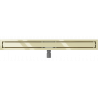 Mexen Flat M13 linijinis drenažas 2w1 90 cm, auksinis - 1510090-15