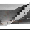 Mexen Kioto+ L dušo siena su Walk-in lentynėle 100 x 200 cm, chromuota, šlifuota varis - 800-100-123-65-09