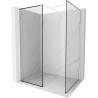 Mexen Kioto walk-in dušo sienelė 80 x 70 cm, juodas raštas, balta - 800-080-202-20-70-070