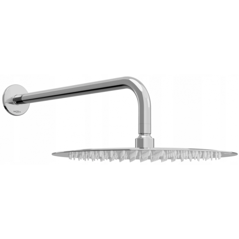 Mexen Slim 30 cm lietaus dušo galvutė su dušo alkūne, chromas - 79230211-00