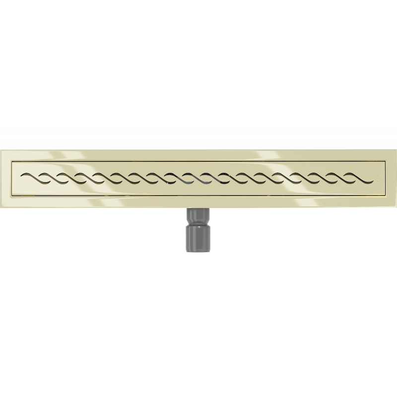 Mexen Flat M18 linijinis nutekėjimo kanalas, 70 cm, auksinis - 1523070-15