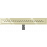 Mexen Flat M18 linijinis nutekėjimo kanalas, 70 cm, auksinis - 1523070-15