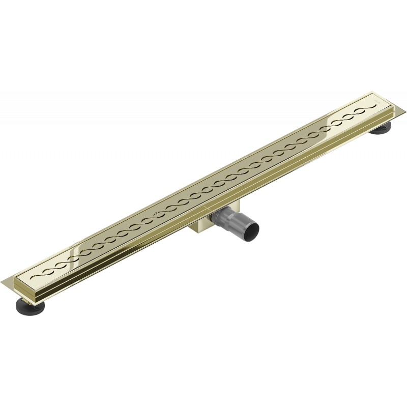 Mexen Flat M18 linijinis nuotekų nutekėjimas 80 cm, auksinis - 1523080-15