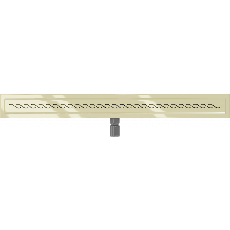 Mexen Flat M18 linijinis nuotekų nutekėjimas 80 cm, auksinis - 1523080-15