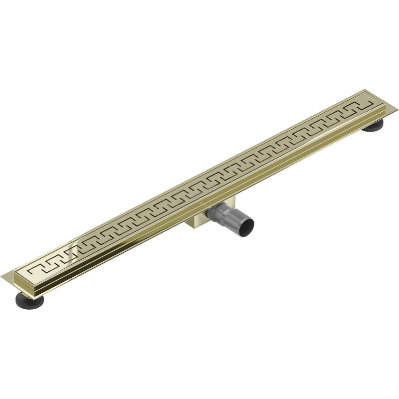 Mexen Flat M15 linijinis kanalizacija 80 cm, auksinis - 1524080-15