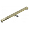 Mexen Flat M15 linijinis kanalizacija 80 cm, auksinis - 1524080-15