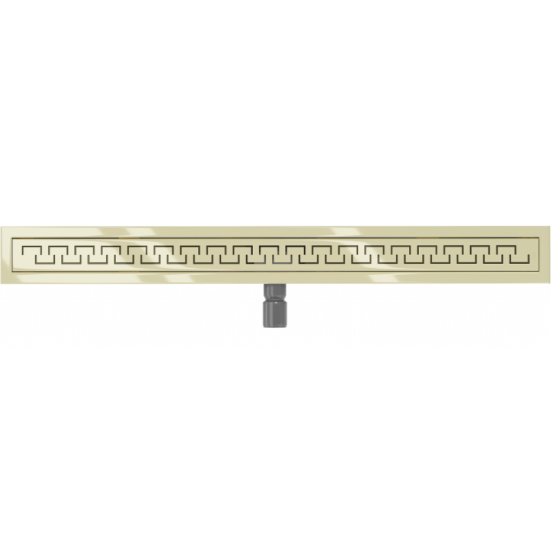 Mexen Flat M15 linijinis kanalizacija 80 cm, auksinis - 1524080-15
