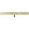 Mexen Flat M15 linijinis nuotėkis 80 cm, auksinis - 1524080-15