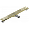 Mexen Flat M08 linijinis drenažas 50 cm, auksinis - 1525050-15