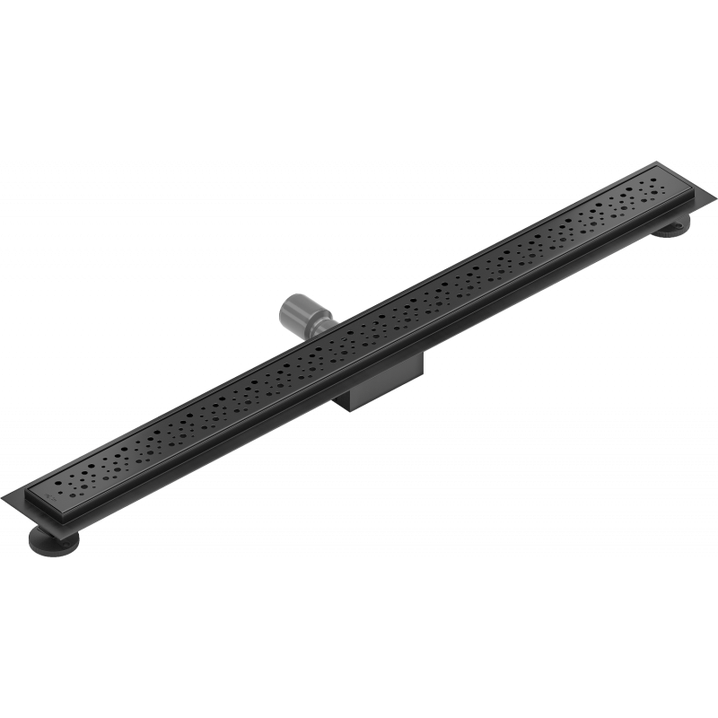 Mexen Flat M12 linijinis drenažas 90 cm, juodas - 1721090-15