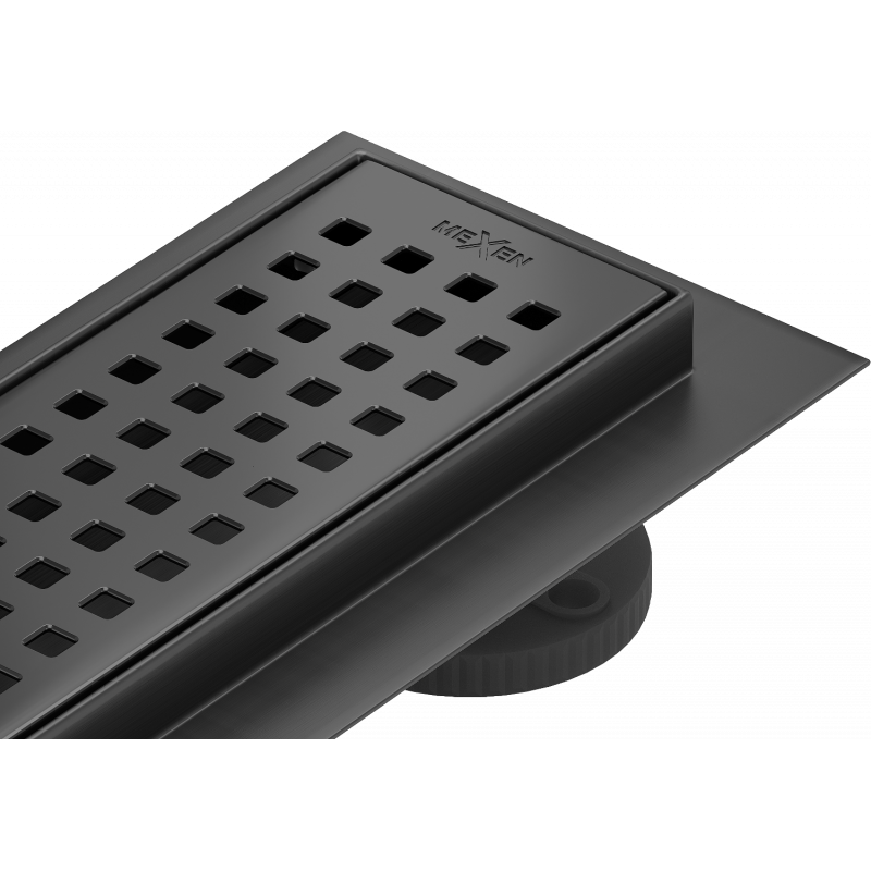 Mexen Flat M08 linijinis drenažas 60 cm, juodas - 1725060-15
