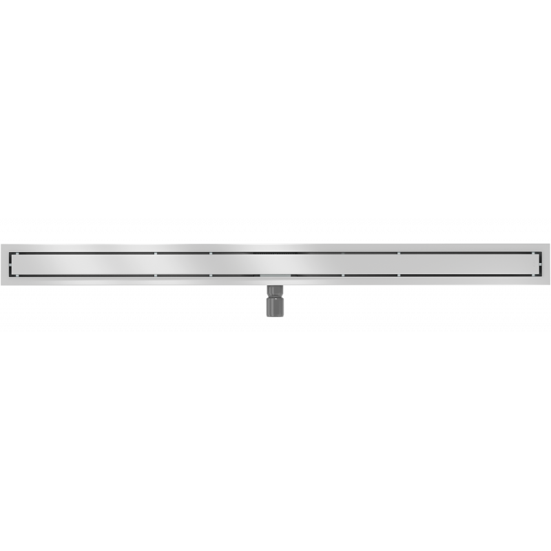 Mexen Flat M13 linijinis nutekėjimas 2w1 150 cm, inox - 1010150