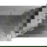 Mexen Kioto Walk-in dušo siena 155 x 70 cm, skaidri, auksinė - 800-155-202-50-00-070