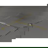 Mexen Kioto Walk-in dušo siena 180 x 80 cm, skaidrus, auksinis - 800-180-202-50-00-080