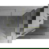 Mexen Kioto walk-in dušo sienelė 85 x 70 cm, skaidri, auksinė šveitimo - 800-085-202-55-00-070