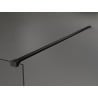 Mexen Kioto dušo siena Walk-in 50 x 200 cm, juodas rėmas 8 mm, juoda - 800-050-101-70-70